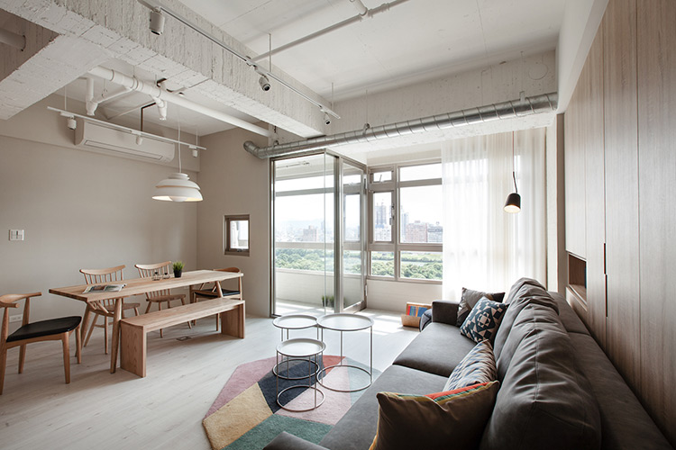 老屋翻新參考案例：北歐簡約風格 26.5坪實景