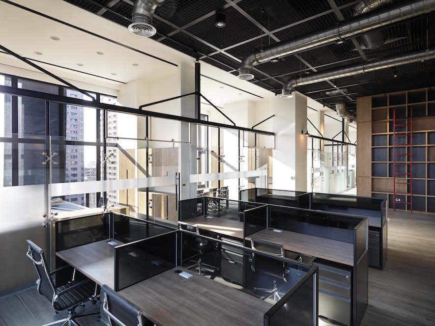 新竹辦公室設計參考案例:工業風實景