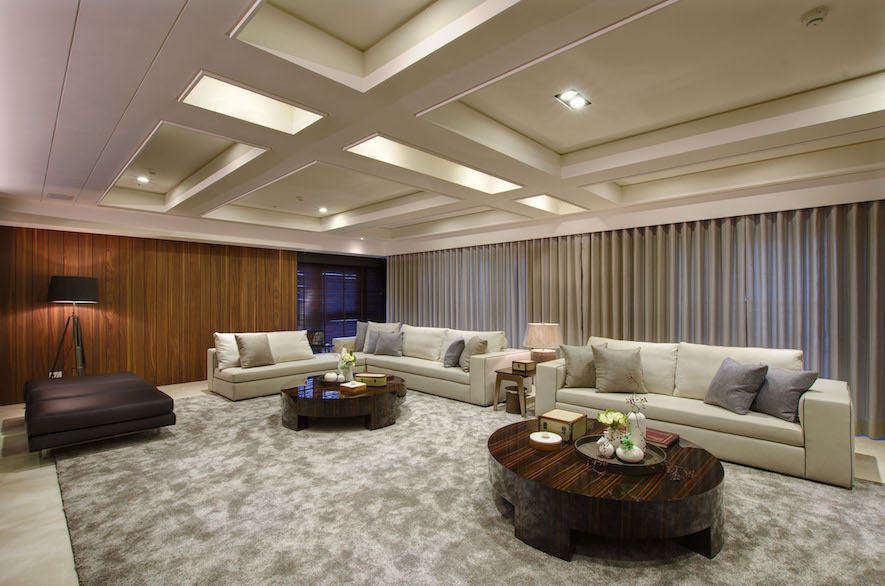 室內設計參考案例：現代時尚風格 建坪230坪實景