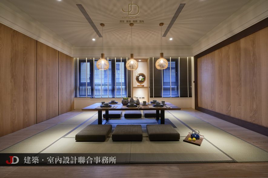 室內設計參考案例:現代時尚風格 200坪實景