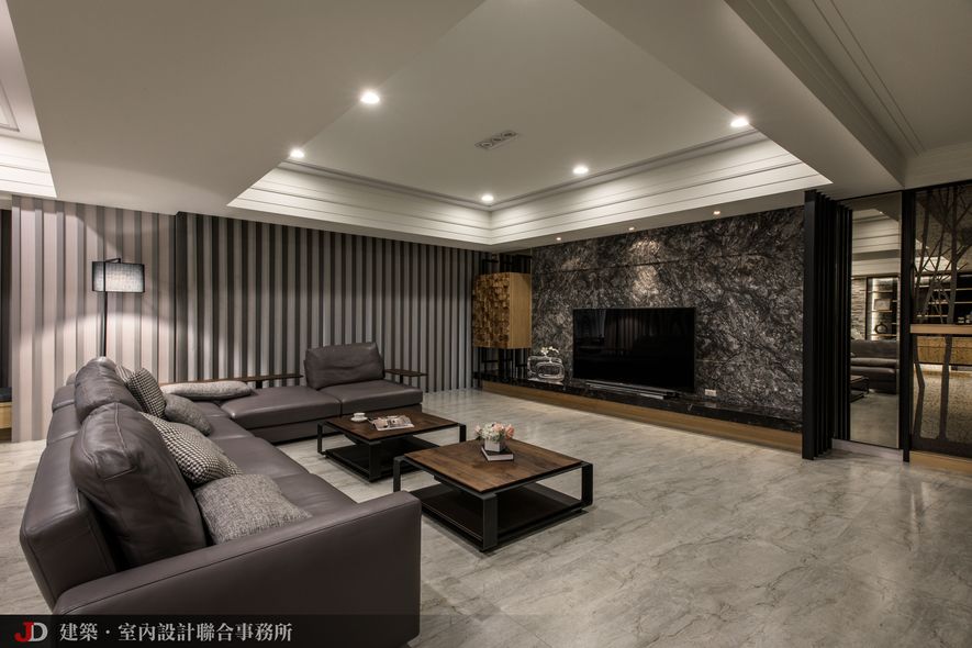 豪宅設計參考案例：自然人文風格 建坪 130坪實景