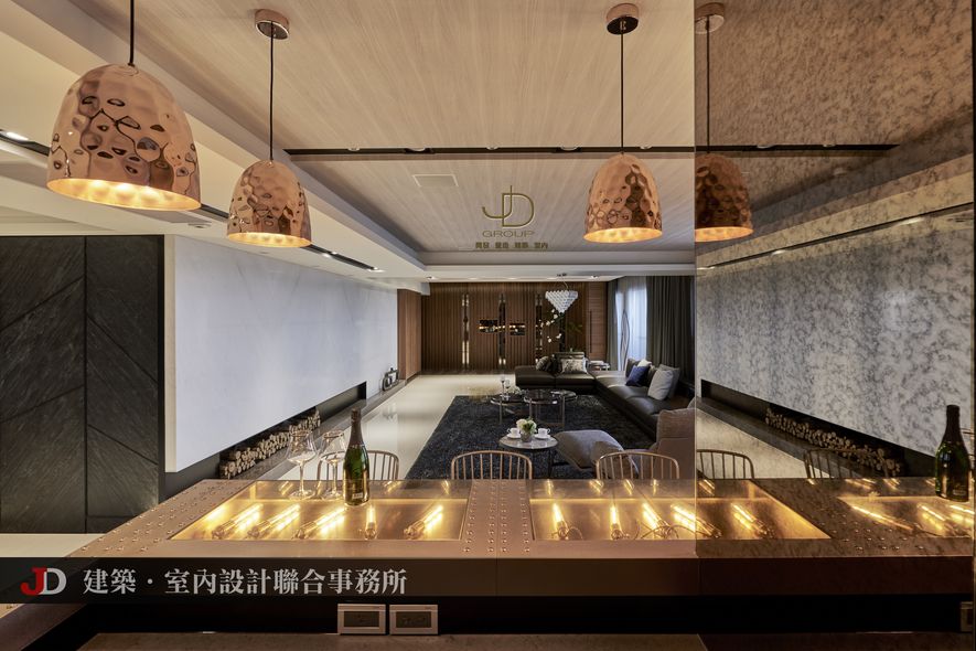 室內設計參考案例：現代時尚風格 200坪實景