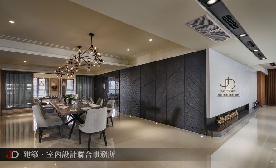室內設計參考案例：現代時尚風格 200坪實景