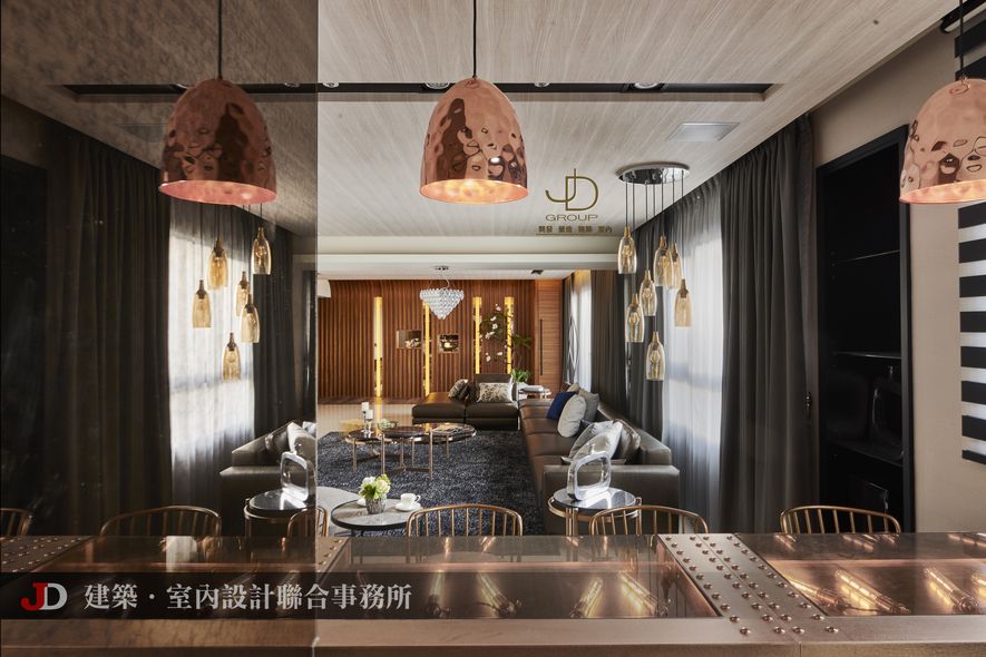室內設計參考案例：現代時尚風格 200坪實景
