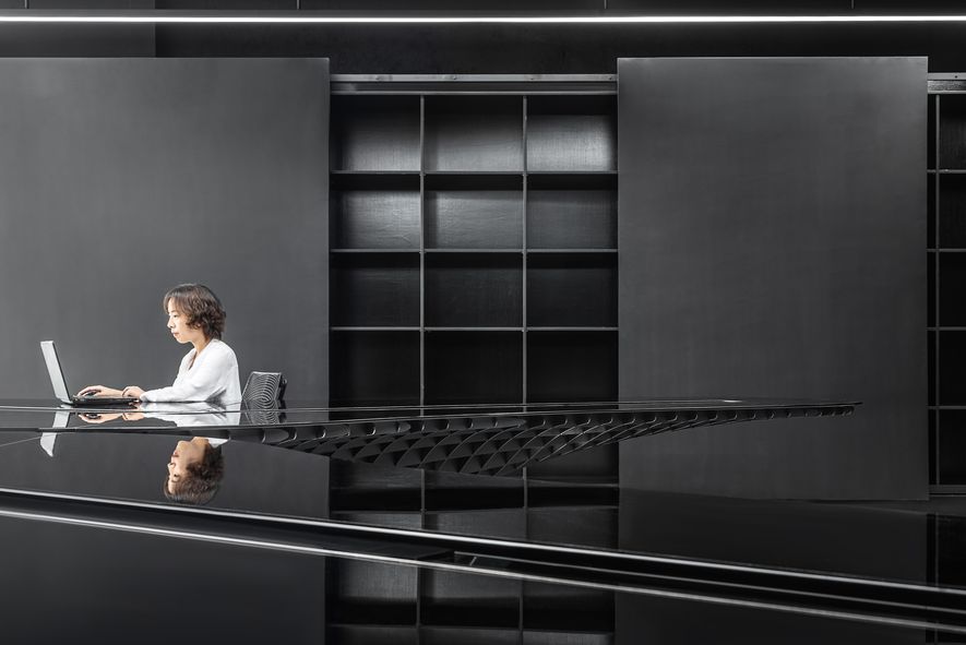 辦公室設計參考案例：一樓實景