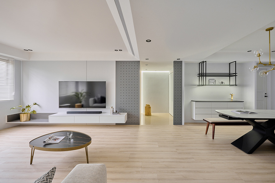 老屋翻新參考案例：現代簡約風格實景