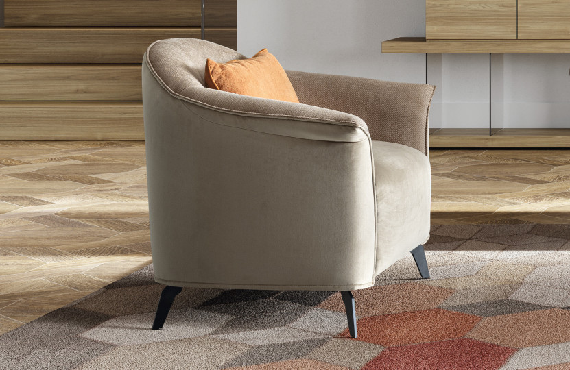 CAROLINE ARMCHAIR 米色