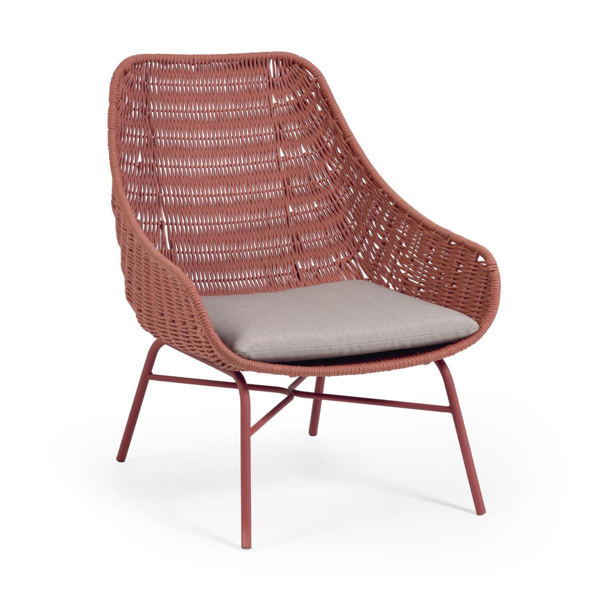 ABELI ARMCHAIR 磚紅色