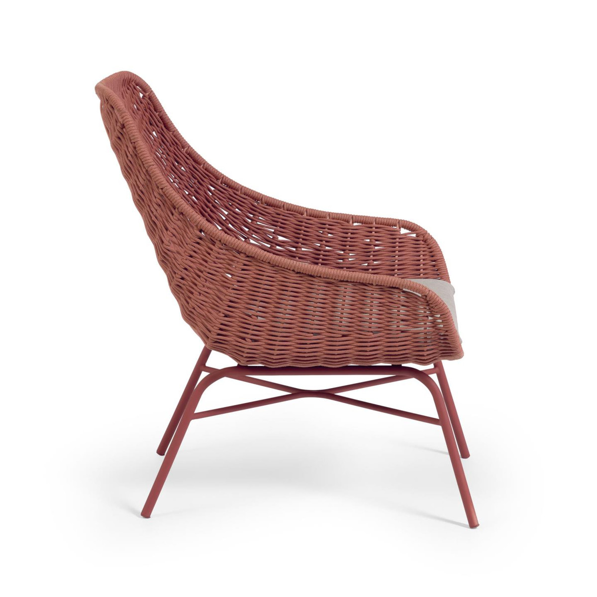 ABELI ARMCHAIR 磚紅色