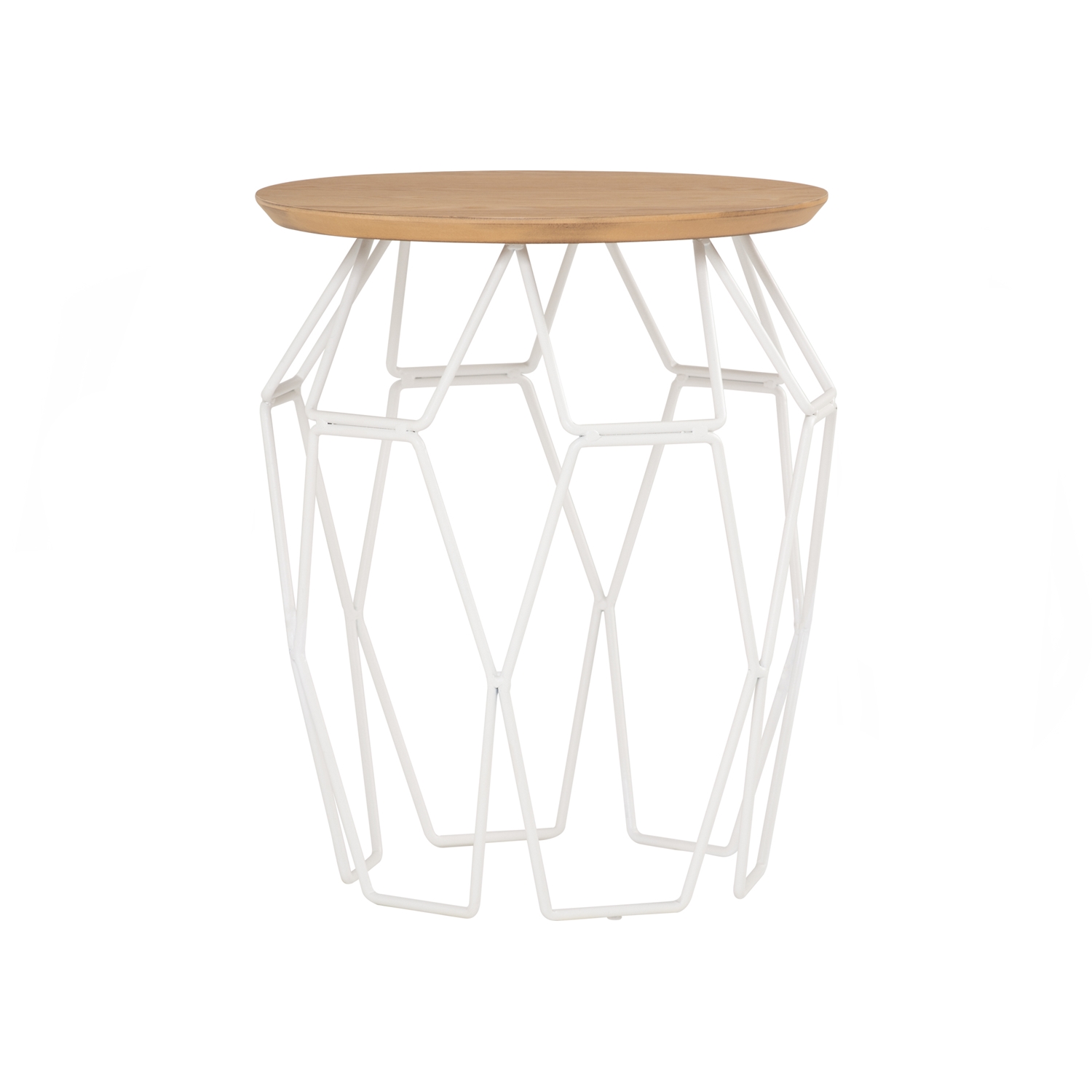 NANO ROUND SIDE TABLE 淺木色